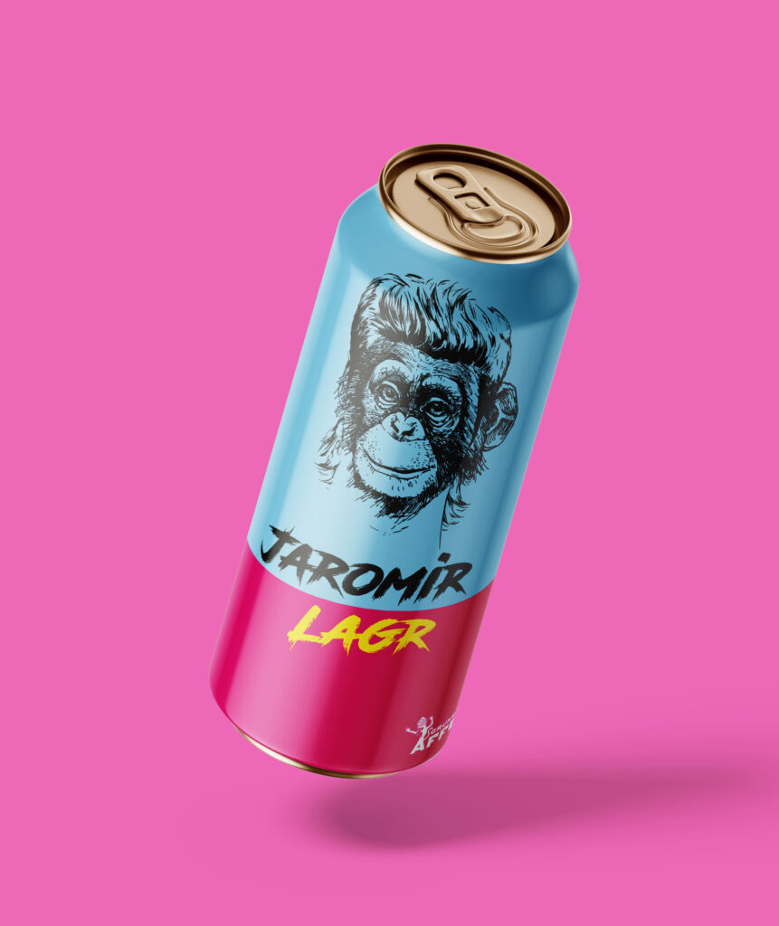 Grüner Affe Bier Jaromir Lagr